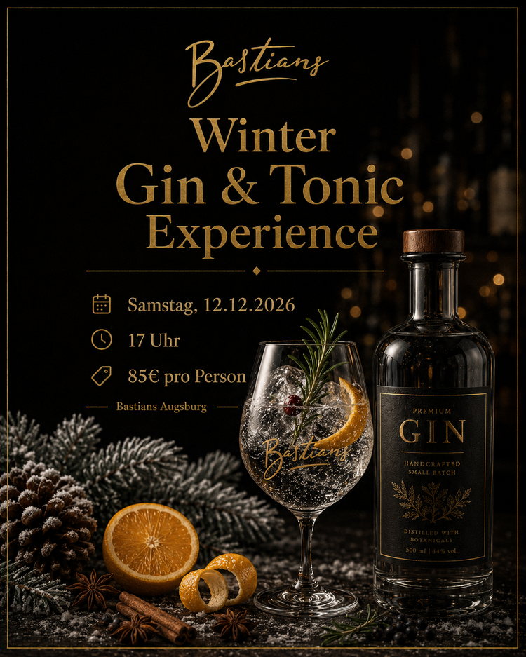 Winter Gin and Tonic Experience Augsburg bei Bastians am 12.12.2026