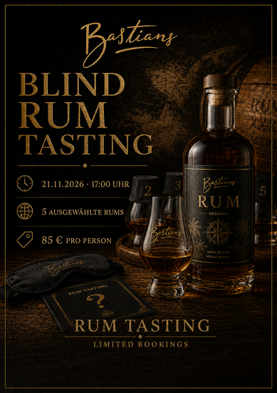 Blind Rum Tasting Augsburg bei Bastians am 21.11.2026