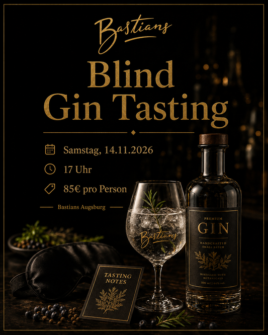 Blind Gin Tasting Augsburg bei Bastians am 14.11.2026