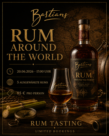 Rum Around the World Tasting Augsburg bei Bastians am 20.06.2026