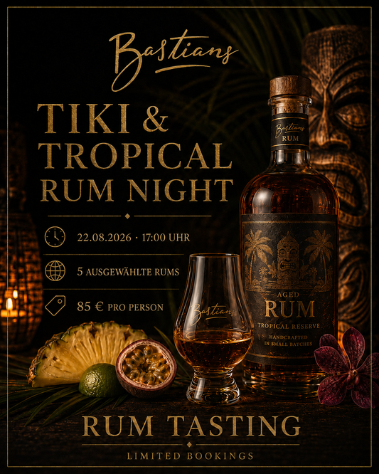 Tiki & Tropical Rum Night am 22.08.2026 um 17:00 Uhr